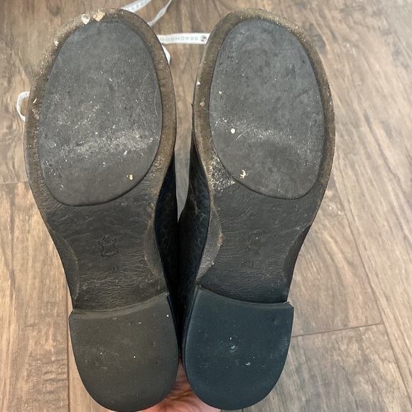 Tory Burch Corey Mid Calf Pebbled Leather Boot - Picture 15 of 16